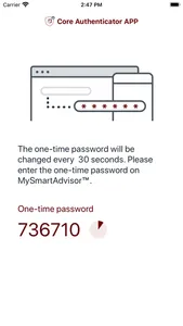 Core Authenticator screenshot 2