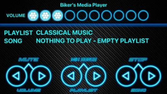 Biker's Media Player screenshot 1