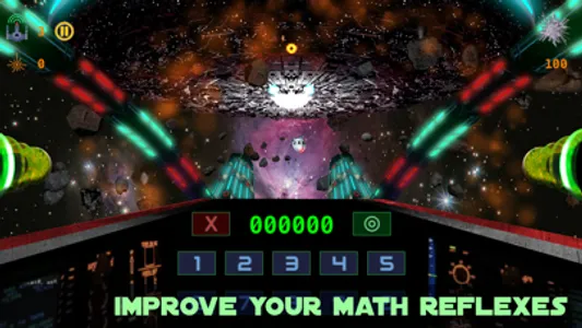 Mathteroids: Math Asteroids screenshot 0