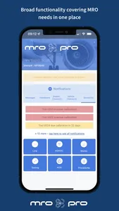 MRO-PRO screenshot 1