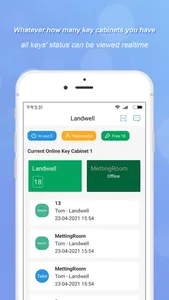 Intelligent key cabinet screenshot 0