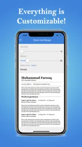 Quick Resume Builder–CV Maker screenshot 5