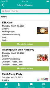 Wixom Library screenshot 2