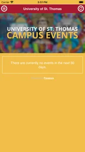 University of St Thomas Events screenshot 1