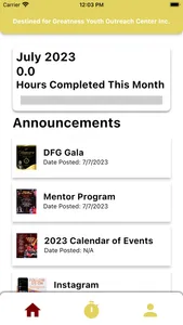 DFG Mobile screenshot 1