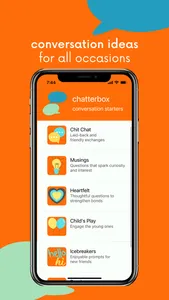 Chatterbox: Conversation Ideas screenshot 1