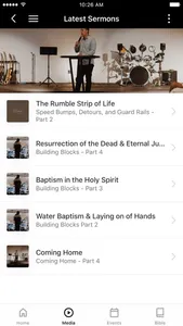 Home Church App screenshot 1