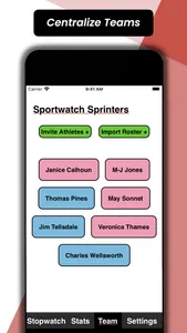 Sportwatch: Track your Team screenshot 6