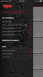 Perform Better App screenshot 1
