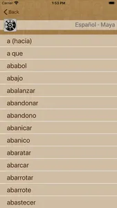 Diccionario Maya screenshot 2