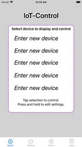IoT-Control screenshot 0