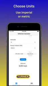 Deflection Calculator screenshot 2