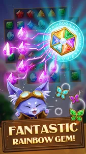 Fantasy Gems : Match 3 Puzzle screenshot 0