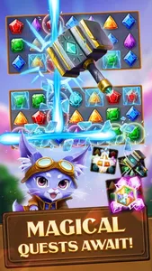 Fantasy Gems : Match 3 Puzzle screenshot 2