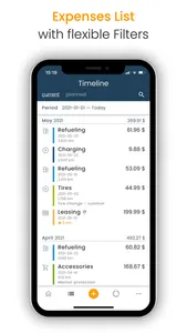 drivion - Car Expenses Manager screenshot 2