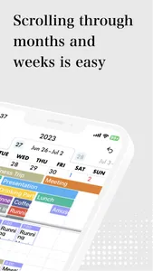 CalCal - easy to use Calendar screenshot 2