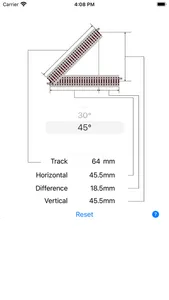 Rail Model Track Calc screenshot 3