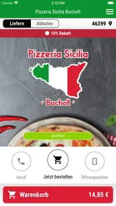 Pizzeria Sicilia Bocholt screenshot 0