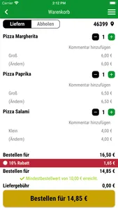 Pizzeria Sicilia Bocholt screenshot 1