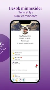 Memorial pages screenshot 4