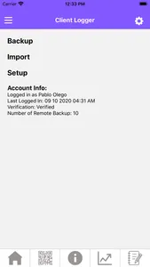 Client Logger screenshot 3
