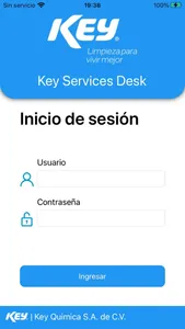 Aplicación de Servicios KEY screenshot 1