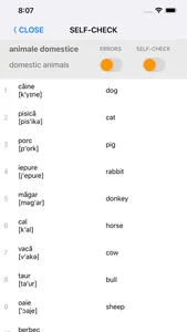 Learn Romanian words with ST screenshot 6