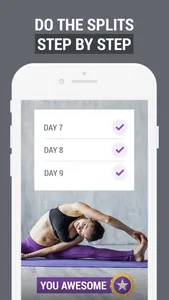 Stretching and splits training screenshot 2