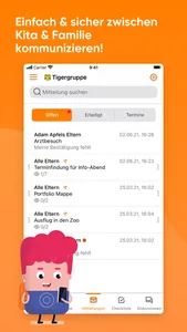 KidsFox - der Kita-Messenger screenshot 1