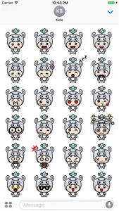 Sticker Me Hippo Mascot Boy screenshot 1