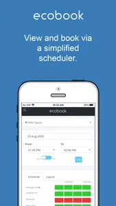ecobook - Room & Desk Booking screenshot 4