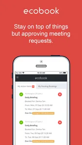 ecobook - Room & Desk Booking screenshot 5
