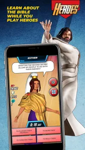 Bible Trivia Game: Heroes screenshot 1