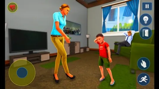 Virtual mother sim game screenshot 1