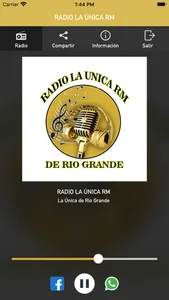 Radio La Única RM screenshot 0