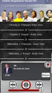 Chants d'Espérance Vocale Pro screenshot 0