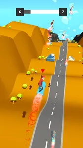 Jet Skate Race : Wave Hills screenshot 2