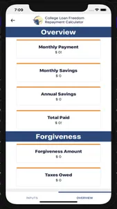 CLF Calculator screenshot 1