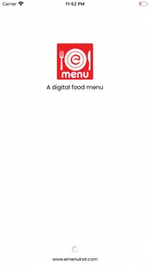 eMenuKWT - Digital food menu screenshot 0