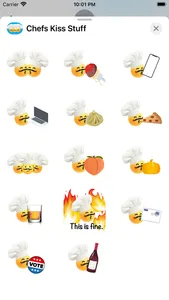 Chefs Kiss Stuff Stickers screenshot 1