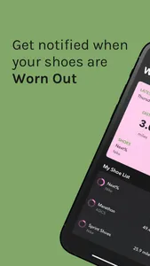 Worn Out: Shoe Tracking screenshot 0