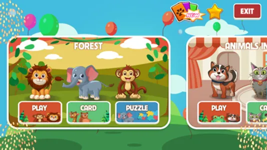 Toddler Animals for kids baby screenshot 1