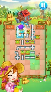 Happy farm : make water pipes screenshot 0