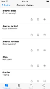 Phrasebook | Six languages screenshot 2