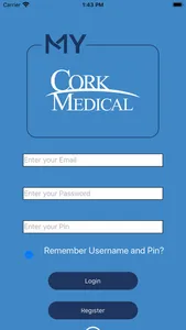 myCorkMedical screenshot 1