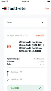 FastFrete Transportador screenshot 1