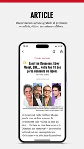 Marianne - Actualités & Débats screenshot 1