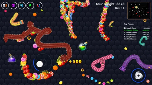 Vegetarian Snake - Worm Zone screenshot 5