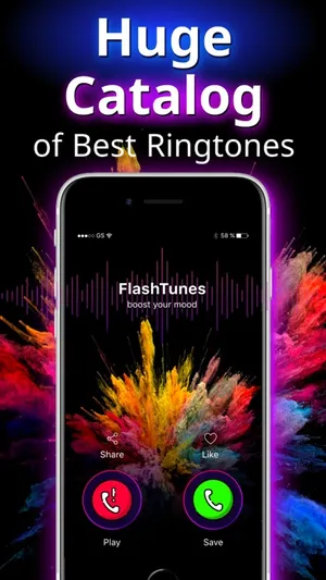 Flash call - ringtone screenshot 1