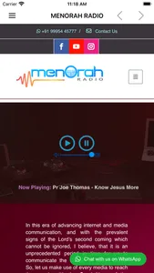 Menorah Radio screenshot 2